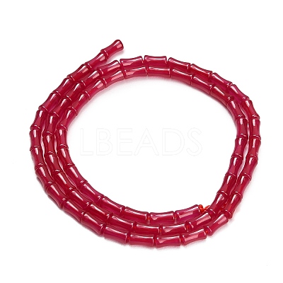 Lab Grown Red Corundum Beads Strands GG-CBAC488-03A-1