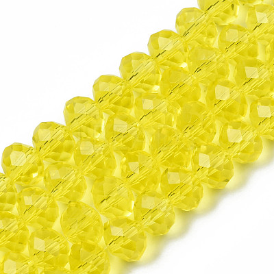 Glass Beads Strands EGLA-A034-T8mm-D29-1