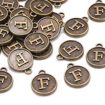 Alloy Pendant Cabochon Settings PALLOY-N156-01F-AB-1