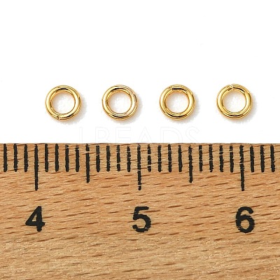 SHEGRACE Brass Closed Jump Rings XGRQ5F266-804G-1