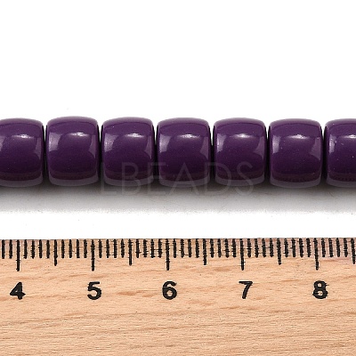 Natural Lepidolite/Purple Mica Stone Beads Strands G-F791-B01-1