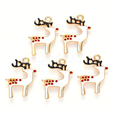 Alloy Enamel Pendants ENAM-S121-011-1