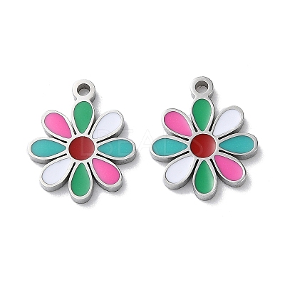 304 Stainless Steel Charms STAS-C083-14P-02-1