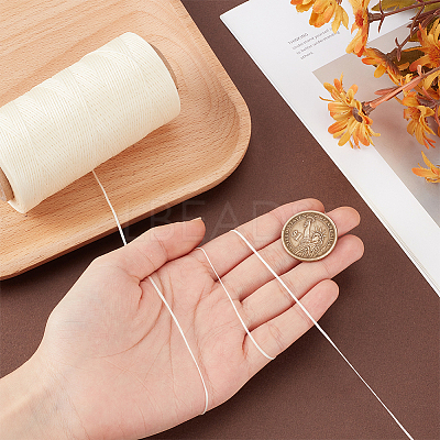 1 Roll Flat Waxed Cotton Cord OCOR-CL0001-13B-1