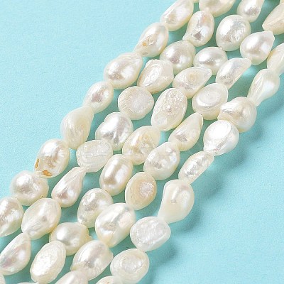 Natural Keshi Pearl Beads Strands PEAR-Z002-19-1