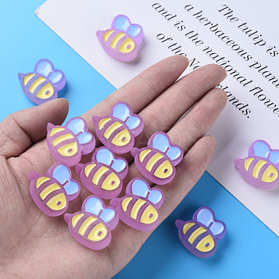 Transparent Acrylic Beads MACR-S374-06B-03-1