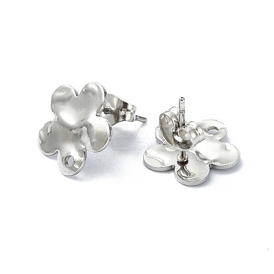 Non-Tarnish 304 Stainless Steel Stud Earring Findings LS-STAS-L024-003P-03-1