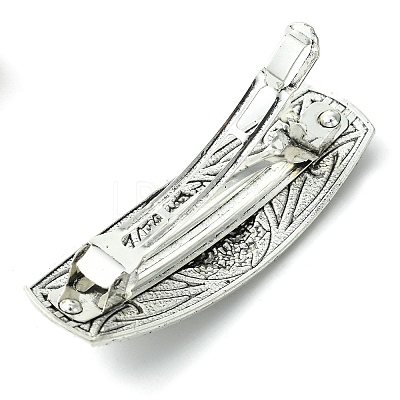 Alloy Hair Barrettes OHAR-C010-05D-AS-1