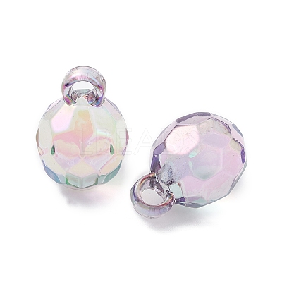 Transparent Acrylic Pendants MACR-D059-01-1