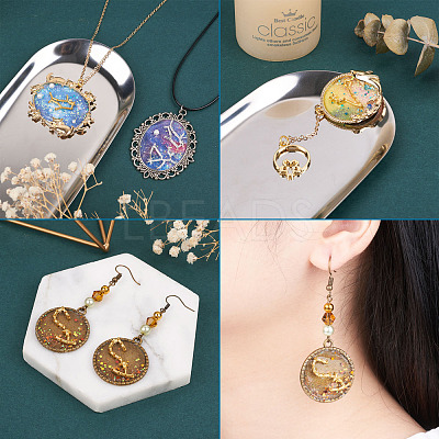 Alloy Cabochons PALLOY-BT0001-03-1