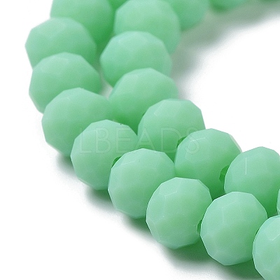 Glass Beads Strands EGLA-A034-P6mm-MD14-1