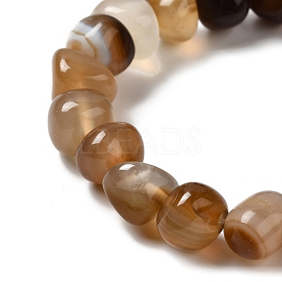 Natural Agate Beads Strands G-H295-B01-13-1