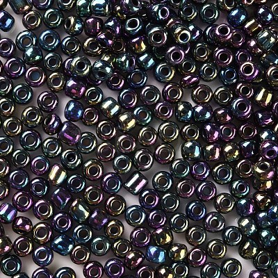 (Repacking Service Available) (Repacking Service Available) 6/0 Glass Seed Beads SEED-C018-4mm-603-1
