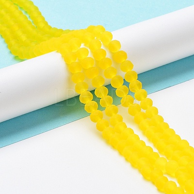 Transparent Glass Beads Strands EGLA-A034-T3mm-MD17-1
