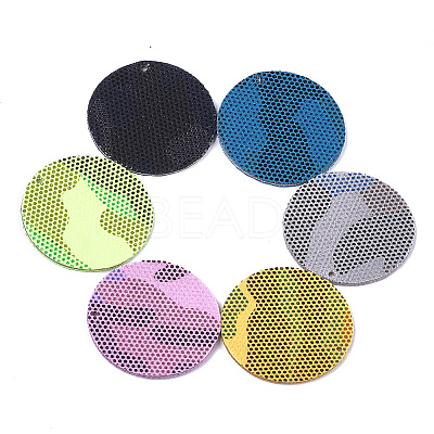 Imitation Leather Pendants WOVE-Q079-01-1