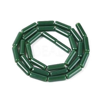 Opaque Solid Color Glass Beads Strands GLAA-N070-01A-C04-1
