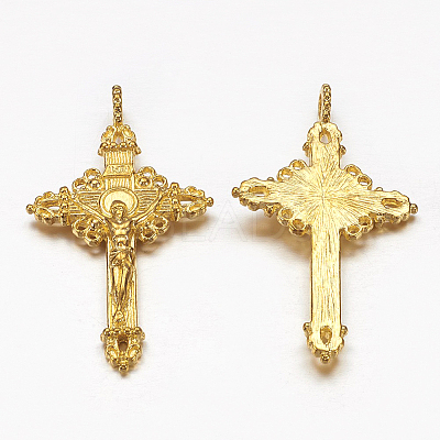 Alloy Pendants PALLOY-J050-01G-NR-1