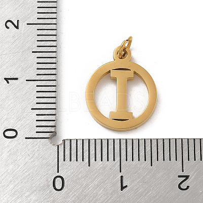 304 Stainless Steel Charms
with Jump Ring STAS-R001-02G-I-1