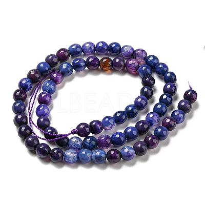 Natural Agate Beads Strands G-C082-A01-20-1