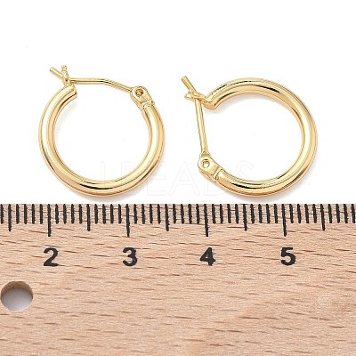 SHEGRACE Brass Hoop Earrings XGR0019G-69G-1