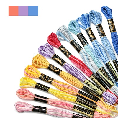 6-Ply Polyester Embroidery Floss OCOR-FZ0001-01D-1
