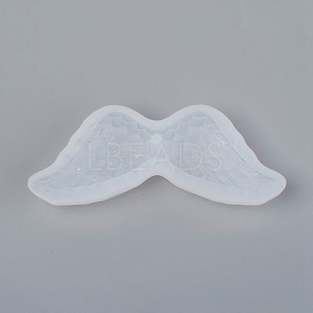 Angel Wing DIY Food Grade Silicone Molds AJEW-WH0022-31-1