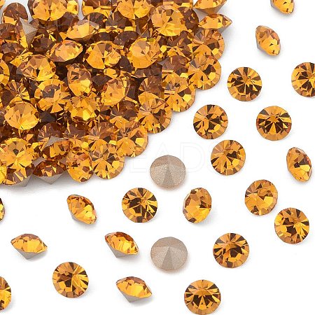 Preciosa&reg MAXIMA Crystal Round Stones Y-PRC-RBSS6-10070-1