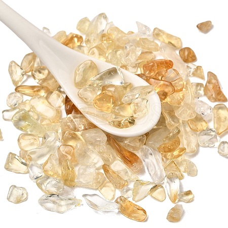 Heated Natural Citrine Beads G-Z096-01A-1