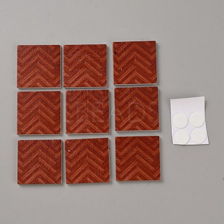 Mini Wood Floor AJEW-WH0479-40A-1