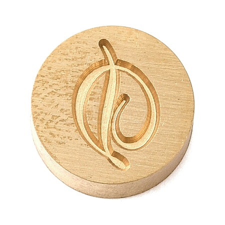 Golden Tone Brass Letter Stamps LS-KK-R005-01D-1