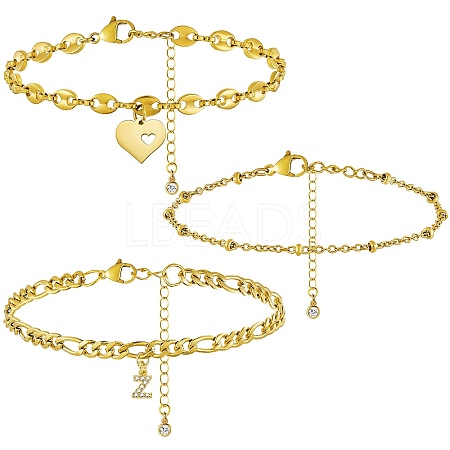 Anklets Sets AJEW-AN00383-26-1