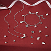 110Pcs 10 Styles Tibetan Style Alloy Beads FIND-UN0015-82-2