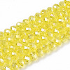 Electroplate Glass Beads Strands EGLA-A044-T3mm-B29-1
