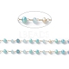 Handmade Glass Beaded Chains CHS-P016-46G-07-2