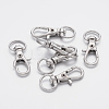Alloy Swivel Lobster Claw Clasps E341-4-1