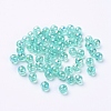 Eco-Friendly Transparent Acrylic Beads PL733-9-3