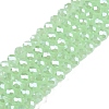 Electroplate Glass Beads Strands EGLA-A044-J4mm-A01-1