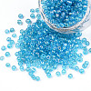 Round Glass Seed Beads SEED-A007-3mm-163-1