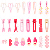 Zinc Alloy Hair Bobby Pins PHAR-SP0001-03-6