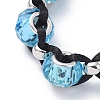 Handmade Glass European Beads Braided Bead Bracelets BJEW-JB05042-02-2
