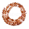 Natural Red Agate Beads Strands G-Z119-A02-01-4