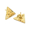 304 Stainless Steel Stud Earring Findings LS-STAS-L024-003G-02-2