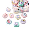 40Pcs 8 Styles Opaque Cute Cartoon Resin Cabochons CRES-YW0001-18-2