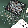 Crackle Transparent Glass Beads Strands GLAA-YW0005-73A-5