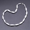 Synthetic Howlite Beaded Necklaces NJEW-G912-05-1