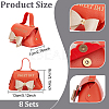 Foldable Imitation Leather Wedding Candy Magnetic Bags CON-WH0084-48G-03-2