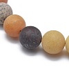 Natural Mixed Gemstone Bead Stretch Bracelets BJEW-K212-C-029-3