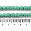 Opaque Glass Beads Strands GLAA-G112-03I-4