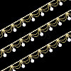 Glass Rhinestone Cup Chains CH-WH0014-01G-1