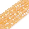 Transparent Glass Beads Strands EGLA-A044-T2mm-MB03-1